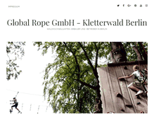 Tablet Screenshot of global-rope.com